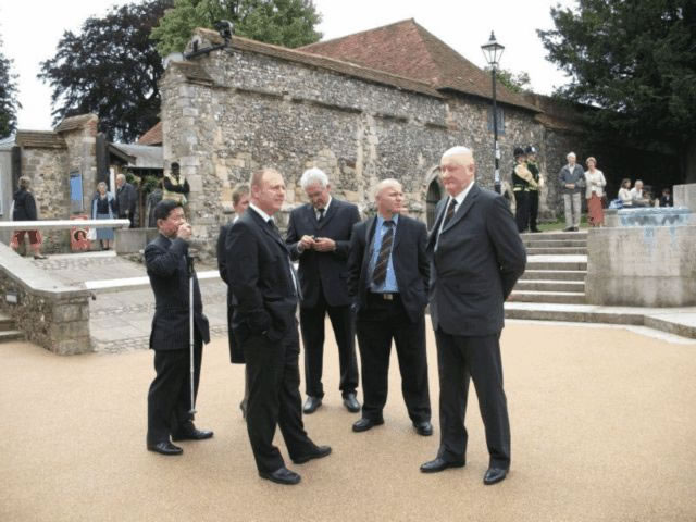 Paul Harding Funeral 2007 - Royal Green Jackets Association 